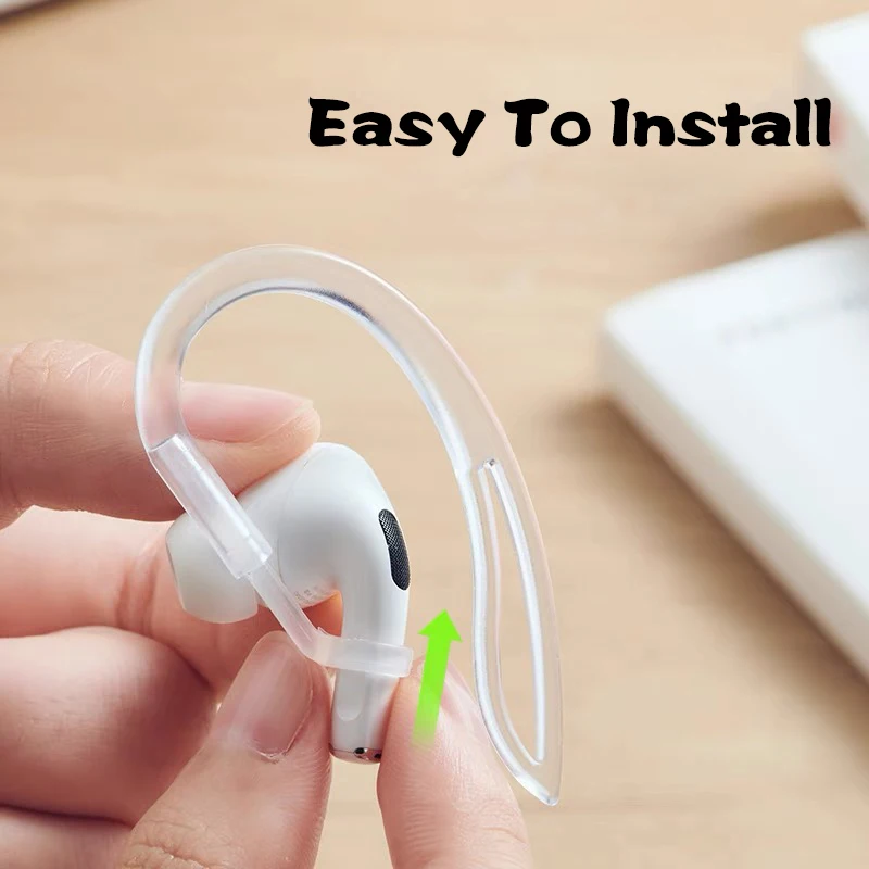 Универсальные амбушюры для наушников Apple Airpods 3 Pro 2 1 прозрачные зеркальные петли |