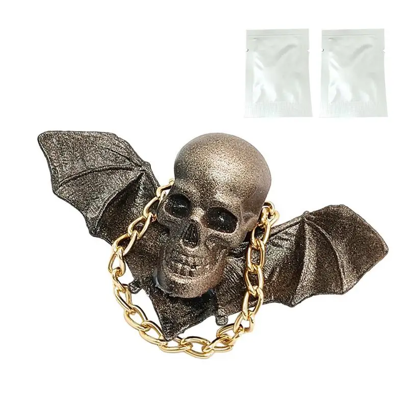 

Автомобильный освежитель воздуха, диффузор, Хэллоуин, Череп, Ароматический диффузор, многофункциональный автомобильный интерьерный орнамент, освежитель воздуха