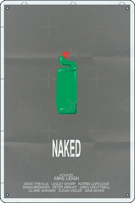 Плакат Oedrtqi с изображением героев мультфильма без одежды металлический принт