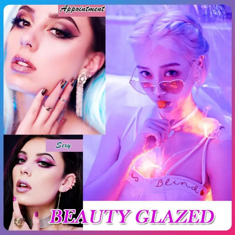 

Тени для век Beauty Glazed трехслойные, стильная Косметика для макияжа, палитра матовых Перламутровых теней, 60/72 цветов, TSLM1
