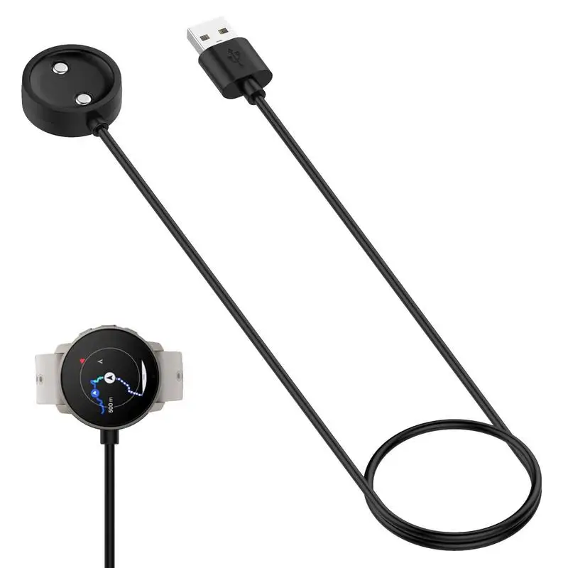 

Smart Watch Charger Stable Stand Magnetic Bracket Compatible With-Suuntos 9 Peaks Charging Cable Holder Power Adapter Base