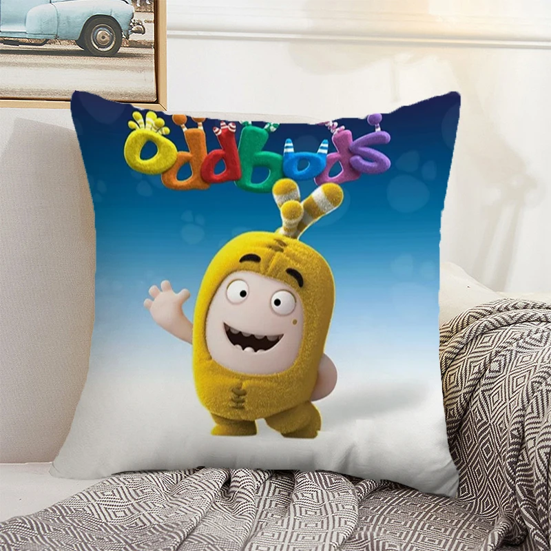 

Оригинальная наволочка 40x40 Oddbobs, украшение для дома, украшение для гостиной, наволочки для кровати 50x50, наволочки, кавайные наволочки