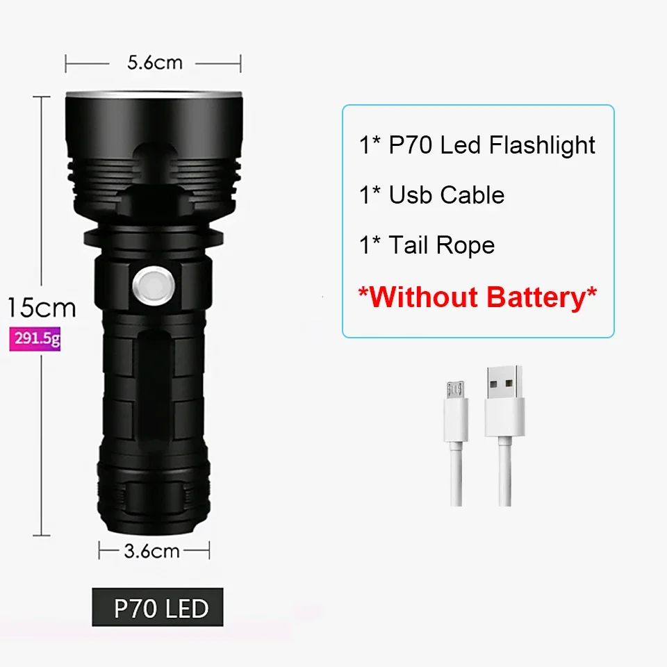 

Тактический фонарь IWP XHP70