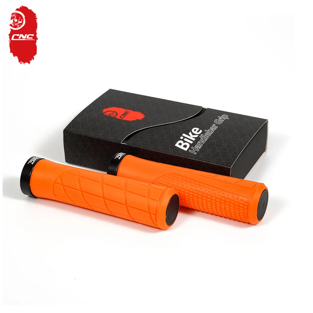 

CNC MTB Bike Grip Ergonomics Bicycle Handlebar Grips Non-Slip Shockproof Mountain Bike Grip Ultra Light Cycling Bicycle Grips