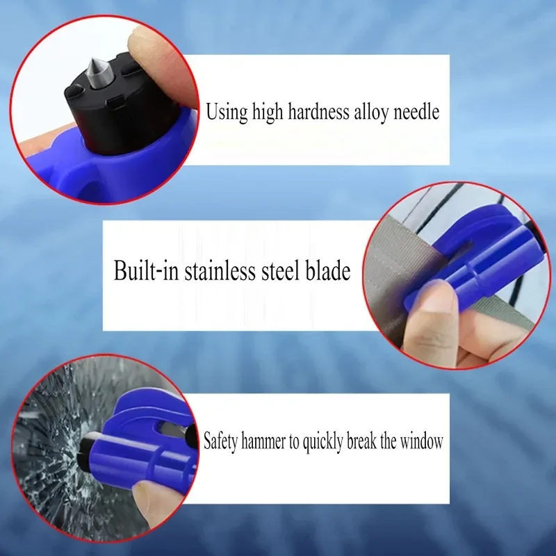 3 в 1 молоток для разбитого окна автомобильный безопасный инструмент разбивания