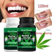 morning and evening tooth whitening oral care natural activated carbon tooth whitening powder oral hygiene dental care