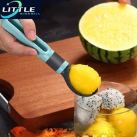 fruit digger to cut watermelon ball scoop ice cream round spoon cut fruit segmentation carving knife kitchen accessories