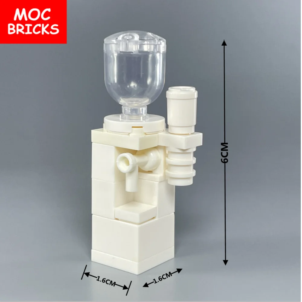 Распродажа кубики MOC мини-диспенсер для воды строительные блоки фигурки