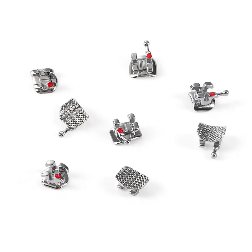 Стоматологические брекеты ортодонтические сетчатая основа мини-Roth/MBT022/018 слот с