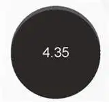 

D1327 для ПК 4,35 SLX TEMPRA letterpress UNO