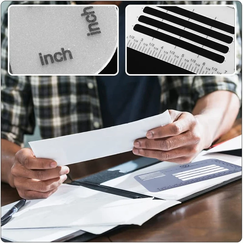 4 шт. трафареты для конвертов и ручек