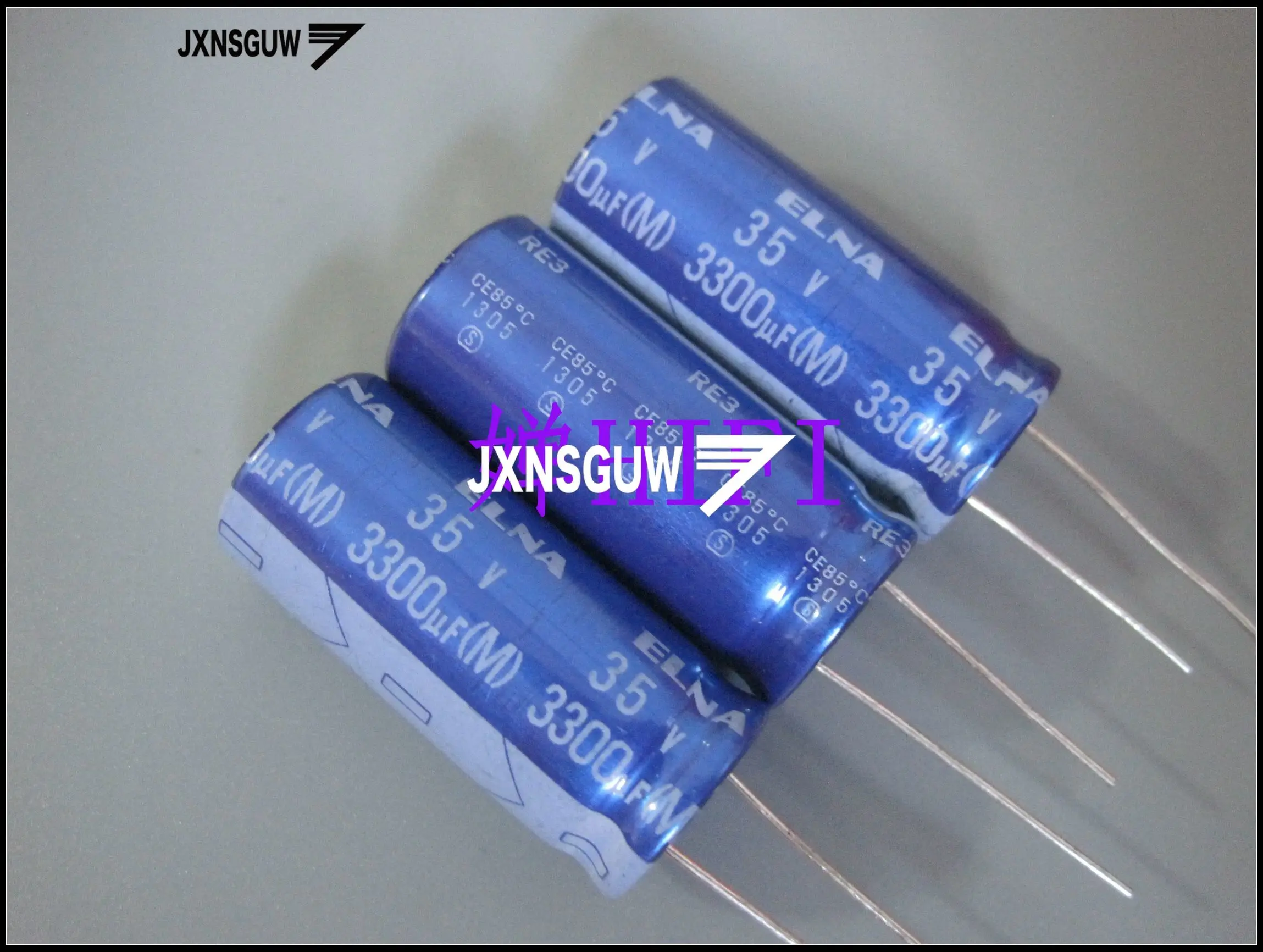 

10PCS ELNA RE3 35V3300UF 16X35MM blue robe audio Aluminum electrolytic capacitors 3300uF/35V 85 degrees 3300UF 35V