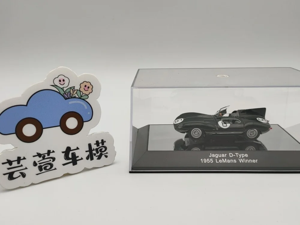 

1:43 autoart Jaguar d-type 1955 No. 6 Le Mans racing full open alloy car model