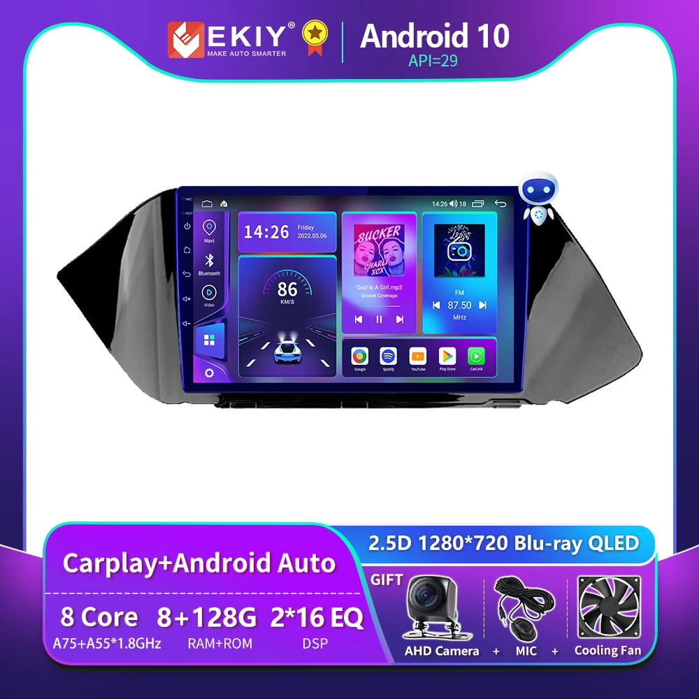 

EKIY T900 8G 128G Android10 For Hyundai Sonata DN8 2019 2020 Car Radio Multimedia Video Player Navigation Stereo GPS No 2Din DVD