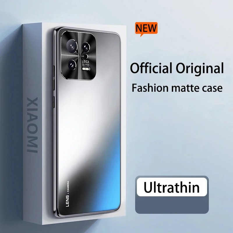 

Чехол для телефона Xiaomi 13 Pro, новая ультратонкая Роскошная защитная сумка с высоким уровнем чувствительности для Xiaomi 12 11, ультраматовый защит...