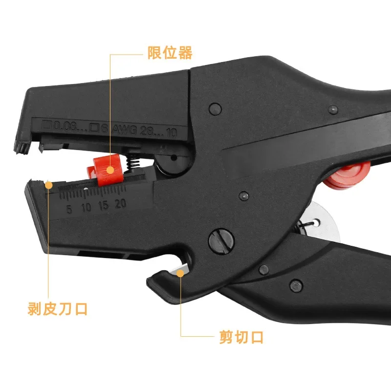 FS-D3 Саморегулирующийся инструмент для зачистки изоляции диапазон 0 08-6 мм2 с