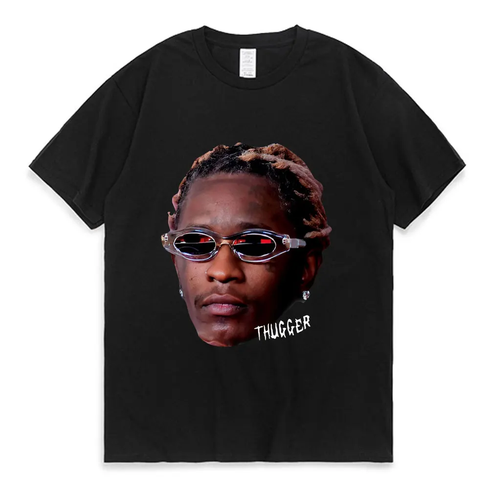 

Hip Hop Rapper Young Thug Thugger Slime Season Concert Graphic T-shirt Male Vintage Oversized Short Sleeve T Shirt Woman Tees