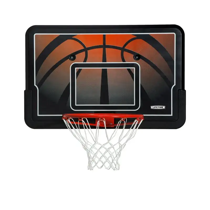 

Lifetime Basketball Backboard and Rim Combo, 44 inch Impact® Plastic (90703)
