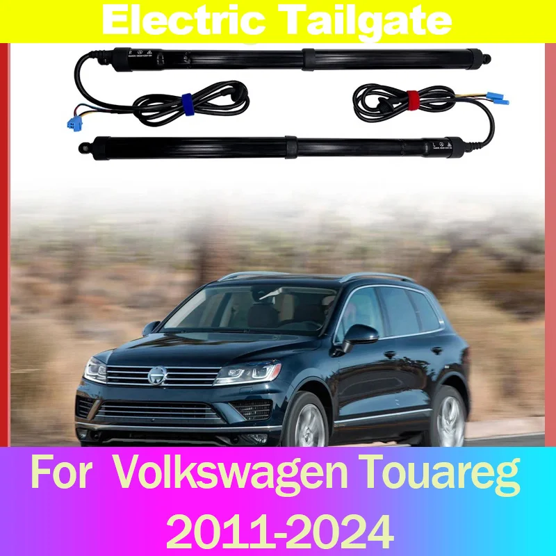 Для Volkswagen Touareg 2011-2024 установка багажника и электрическая крышка вариант