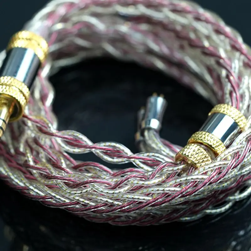XINHS S14 8-core 22K gold-plated 7N silver plated copper hybrid HIFI headphone upgrade cable