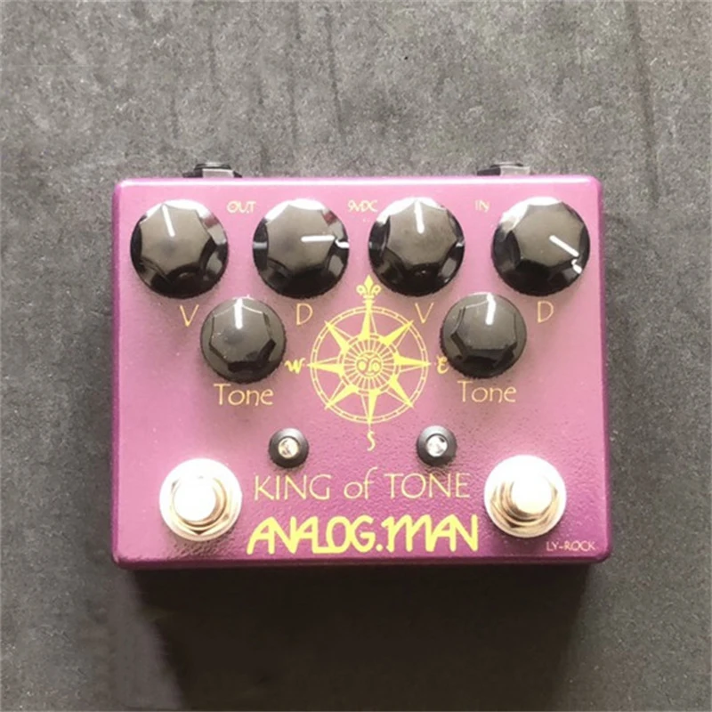 LY-ROCK Electric Guitar Super Sun Face King of TONE Highest Configuration Overdrive Stompbox Effect