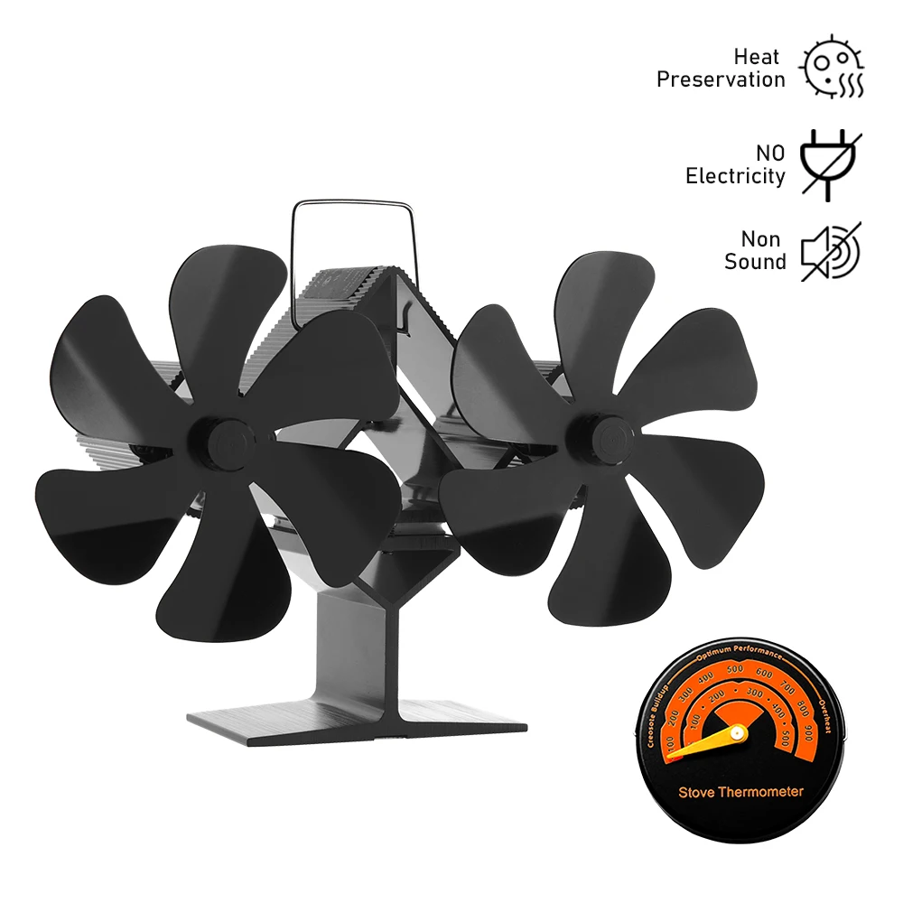 JAKYLOVE Double Stove Fan
