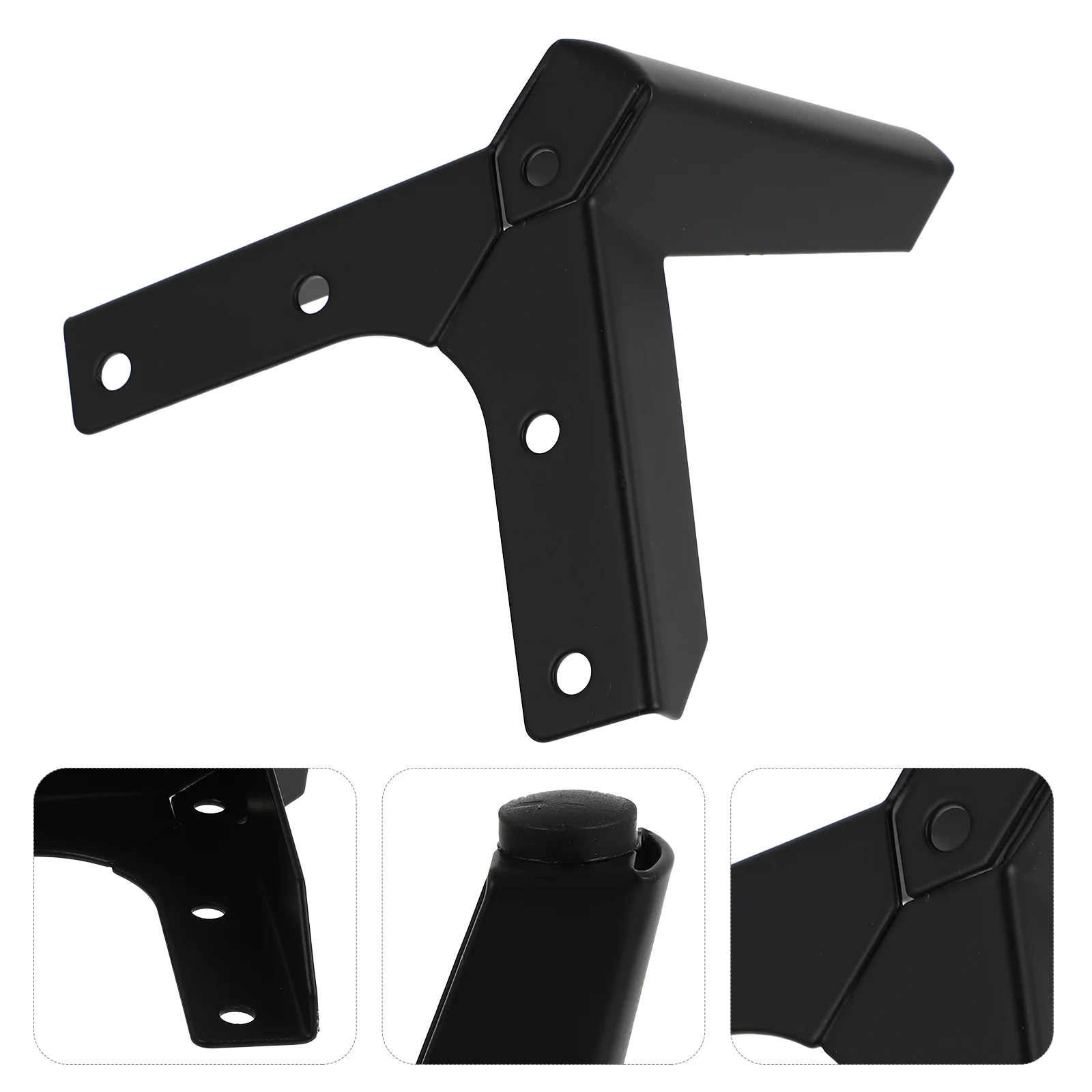 

Legs Furniture Feet Metal Replacement Sofa Triangle Leg Table Couch Black Feets Corner Coffee Cupboard Cabinet Support Heavy
