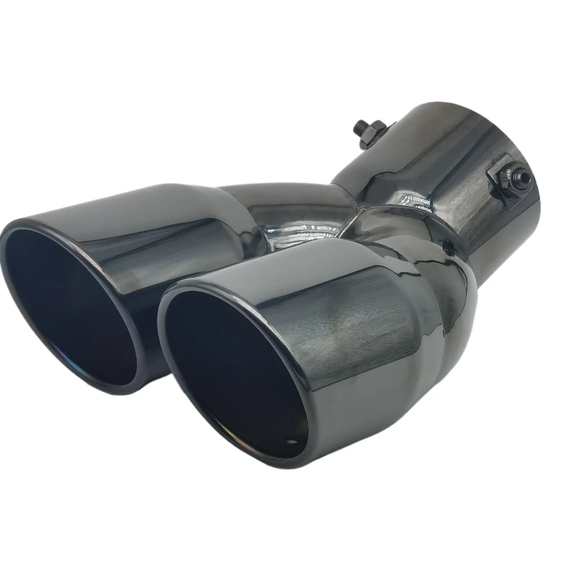 1 шт. автомобильная выхлопная труба универсальный двойной выпускной наконечник