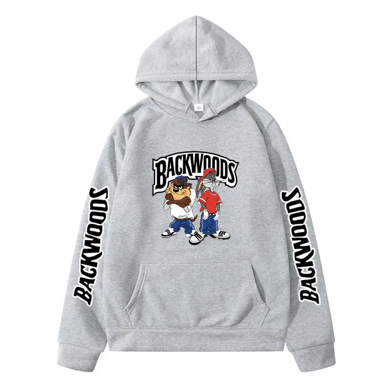 

New Backwoods Couples Hooded Casual Coat Sports Europe and The United States Pullover Sweater Cross-border