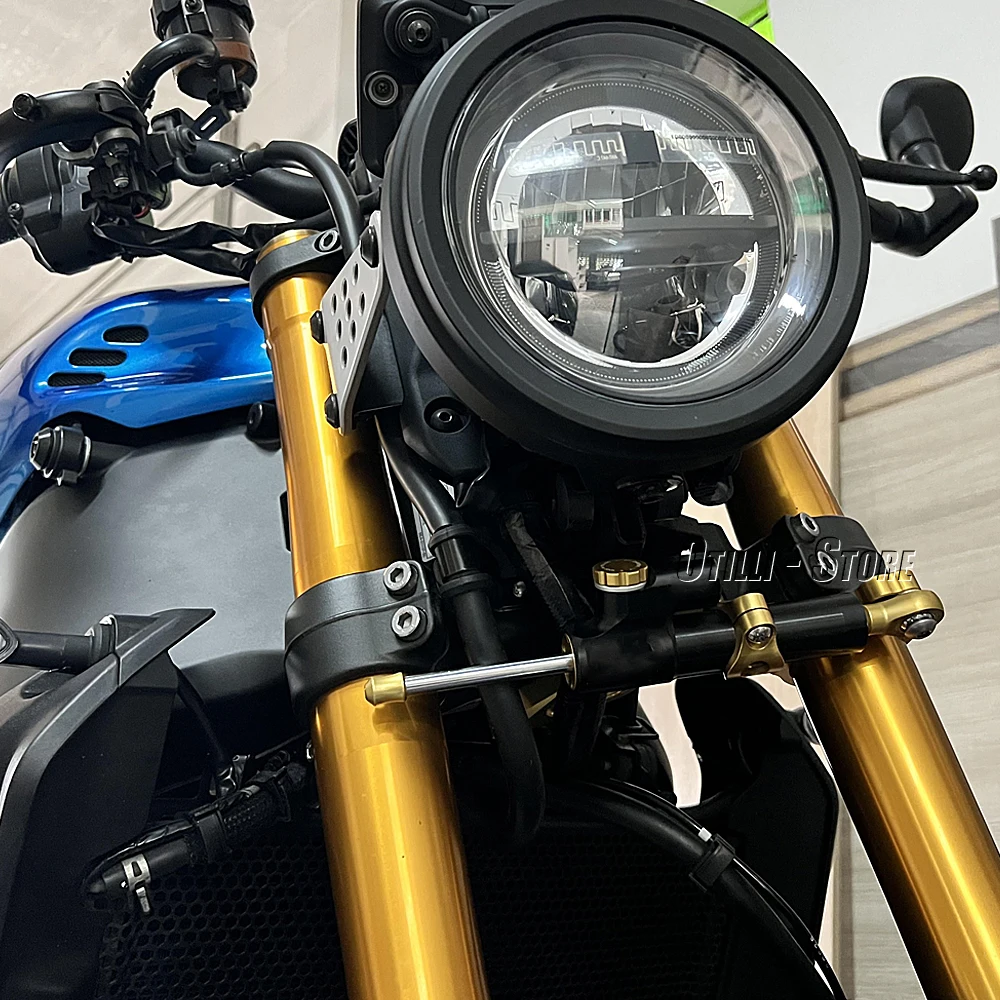 Для YAMAHA XSR 900 XSR900 xsr xsr900 2022 Новое искусственное углеродное волокно демпфер