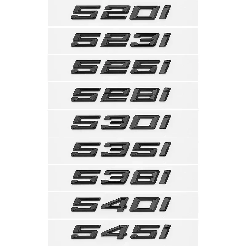 Для BMW 5 серий E39 E60 E61 F10 F11 G30 520d 523d 525i 528i 530e 535i 540e автостайлинг багажник Письмо