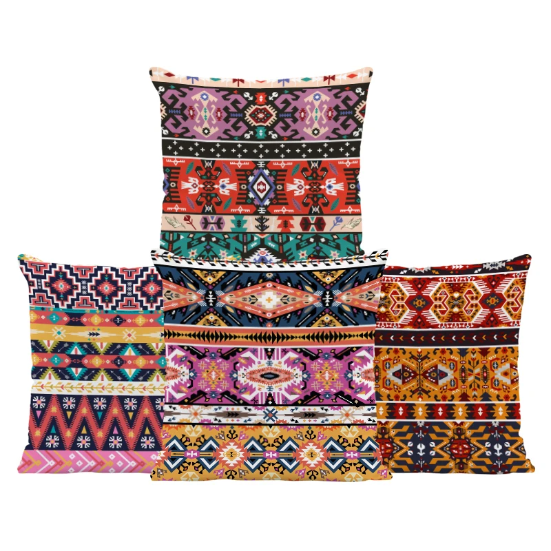 Дешевые декоративные подушки шикарный богемный Племенной Стиль индийский