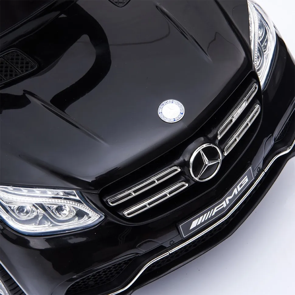 Электромобиль каталка Mercedes AMG GLS63 + пульт управления HL600 LUX BLACK|Каталки-пушкары