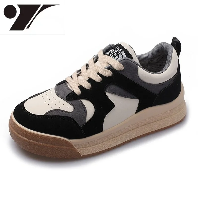 

Кроссовки женские на толстой подошве, Повседневная Удобная обувь в стиле ретро, осень