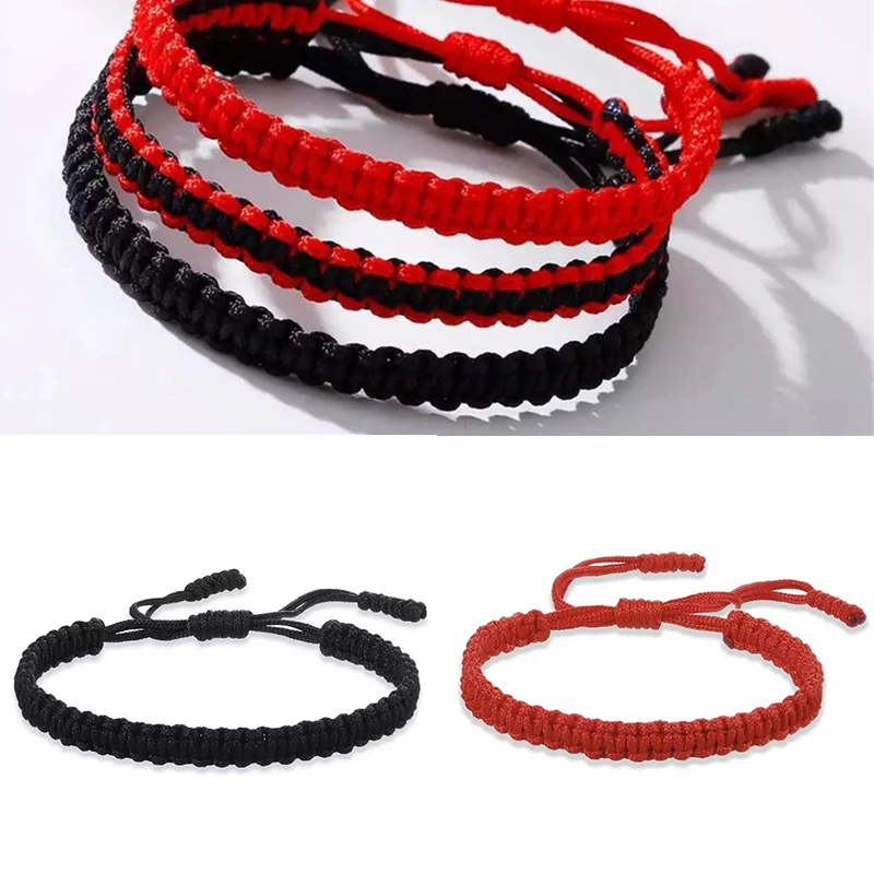 

Amulet Bracelet Bangle Buddha Woven Women Men Ethnic Tibetan Handmade Rope