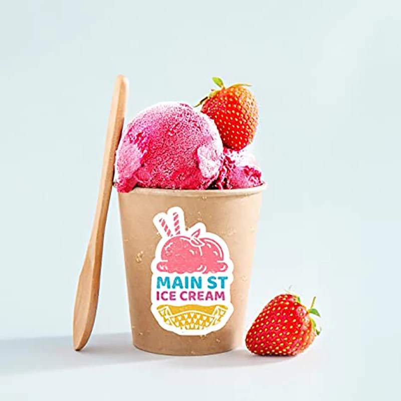 Индивидуальная печать наклейка с мультяшным поцелуем белые виниловые