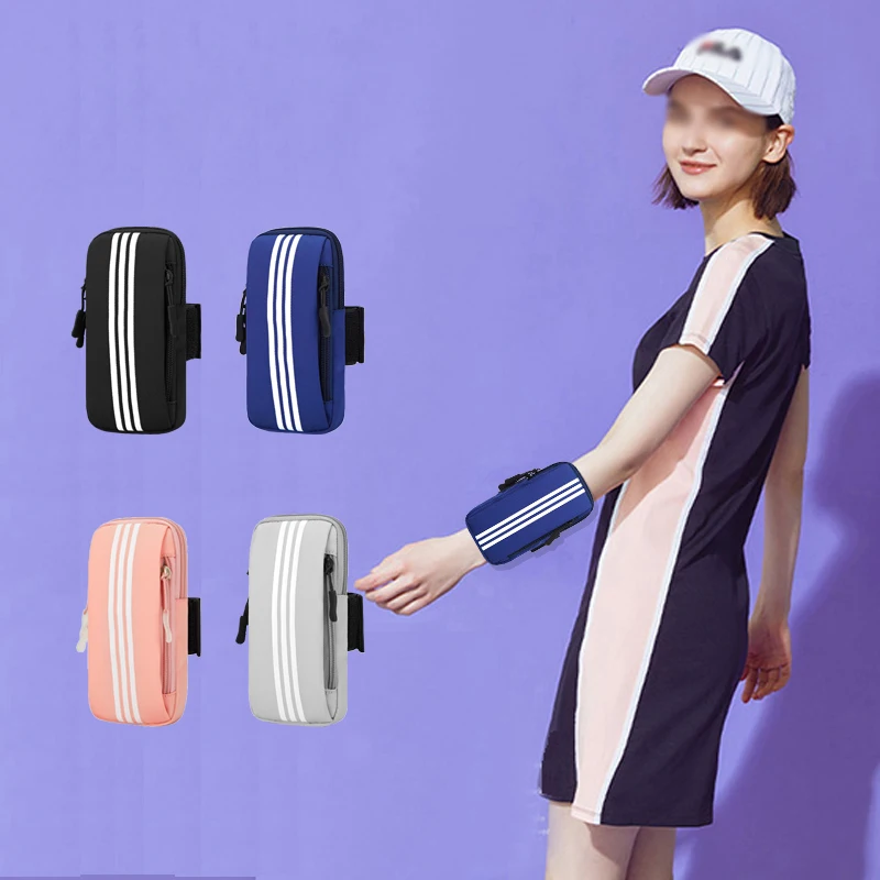 Спортивный чехол на руку для бега открытом воздухе удобный универсальный