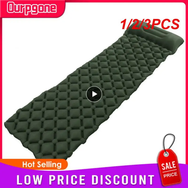 

1/2/3PCS Widesea Camping Sleeping Pad Inflatable Air Mattresses Outdoor Mat Furniture Bed Ultralight Cushion Pillow Hiking