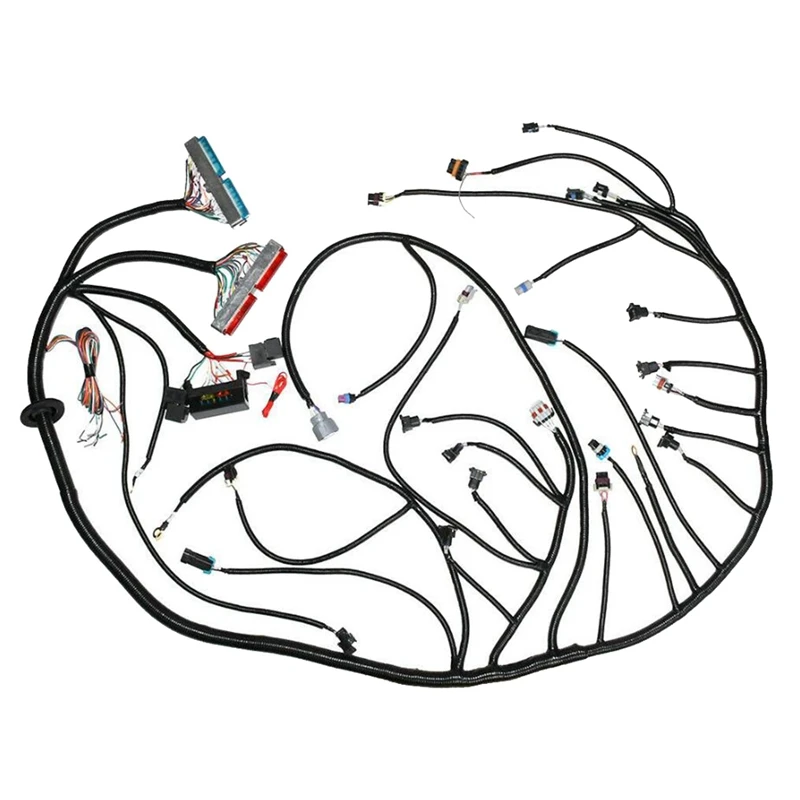 

For 1997-2006 DBC LS1 Standalone Wiring Harness With 4L60E Transmission 4.8 5.3 6.0 Vortec Engine Drive By Cable