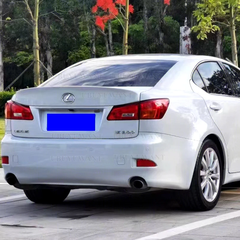 

Автомобильный задний спойлер IS350, губа для багажника LEXUS IS250 IS350 ISF 2006-2011, заднее крыло автомобиля, спойлер для багажника, задний спойлер для губ