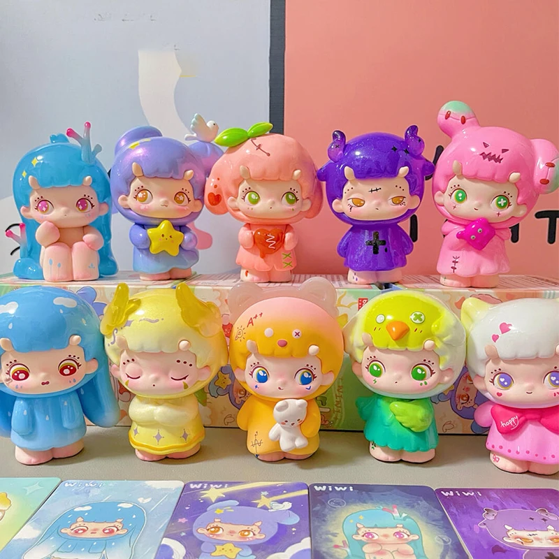 Фото Wiwi Forest Inner World Series слепая коробка кукла милая Wiwi девушка фигурка сумка-сюрприз Kawaii Mystery Box орнамент игрушка в подарок №5