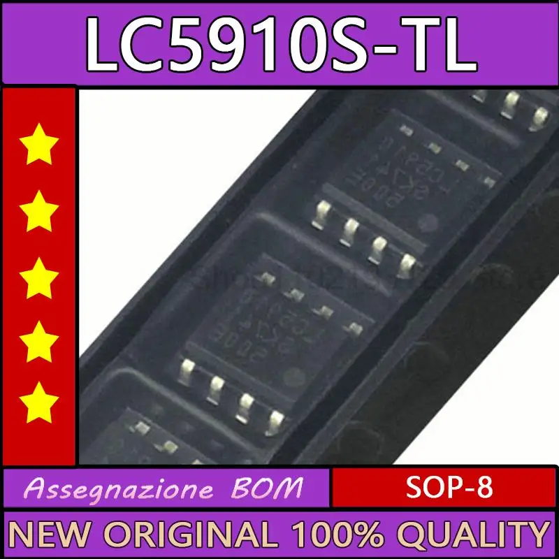 

5PCS LC5910S-TL LC5910 LC5910 sop-8 New оригинальная микросхема