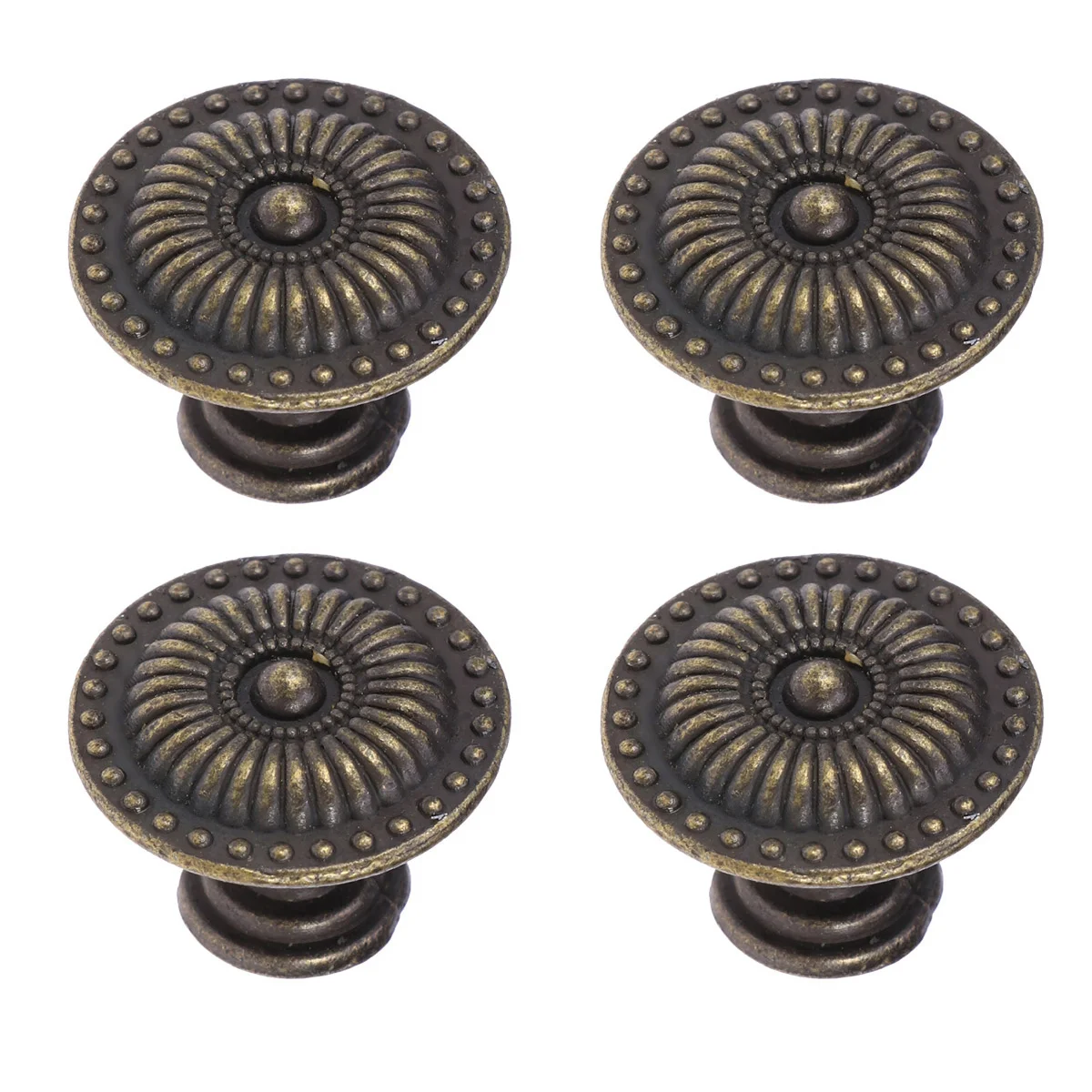 

Knobs Drawer Cabinetvintage Handlesknob Door Kitchen Retro Handle Cupboard Dresserbronze Cabinetsround Nightstandfloral