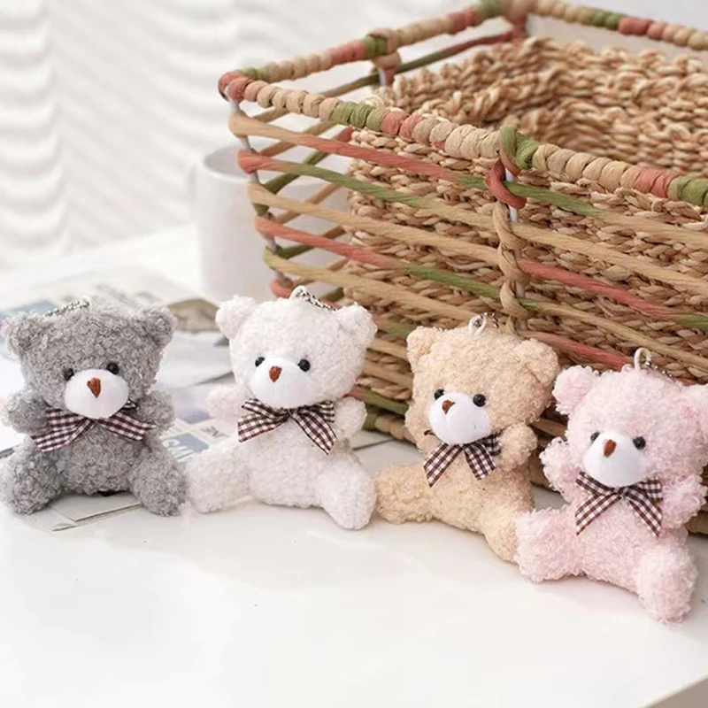 

Симпатичный сидячий медведь, мягкий плюшевый брелок, плюшевый медведь, мультяшный медведь, брелок для ключей, украшение для автомобиля, дня рождения, свадьбы, вечеринки