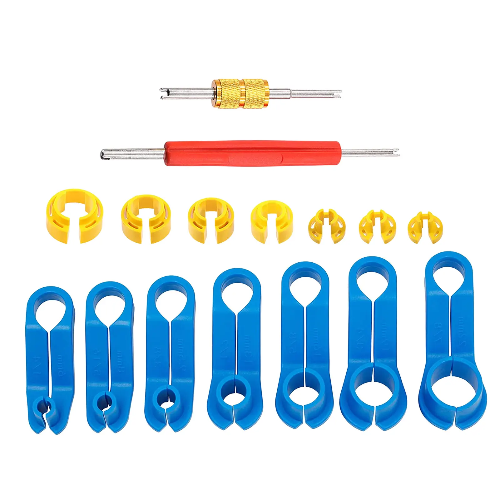 

Automotive Oil Line Disconnect Tool 1/4" 5/16" 3/8" 1/2" 5/8" 3/4" 7/8" Car Air Conditioner Line Disconnect Tools for Auto
