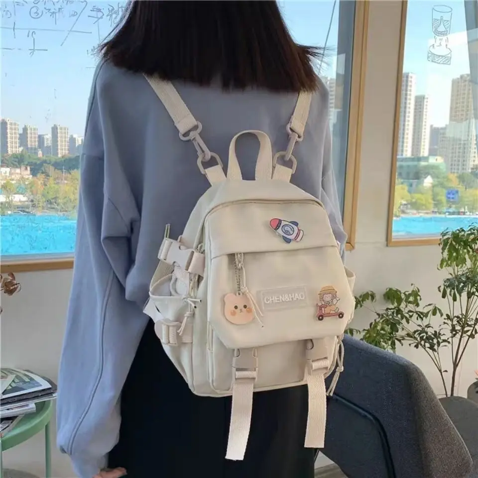 The new mini backpack girl fashion girl one shoulder cross-body bag trend cute multi-functional small backpack backpack women