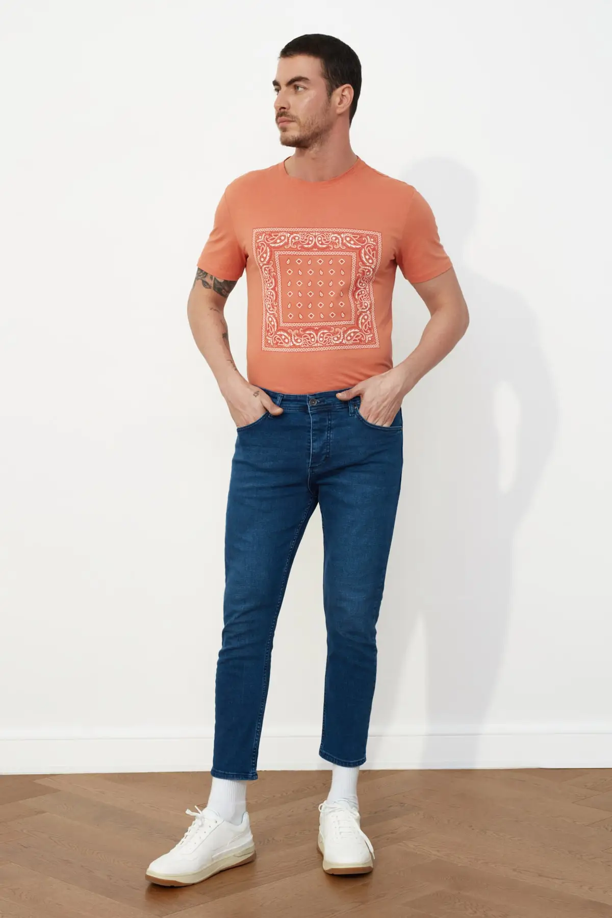 

Trendyol Male Skinny Crop Jeans TMNSS21JE0060