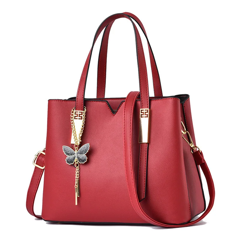 

2022 new Korean fashion women's bag. Large capacity solid color women's handbag. Women's one shoulder messenger bag.