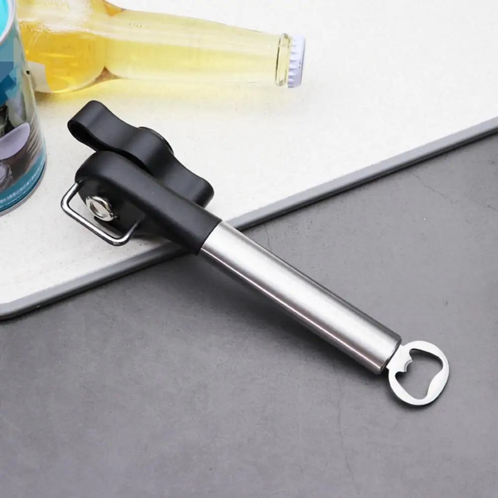 

Cans Lid Opener Useful Easy to Grip Professional Hand-actuated Side Cut Jar Lid Opener Kitchen Tool Can Opener Can Opener