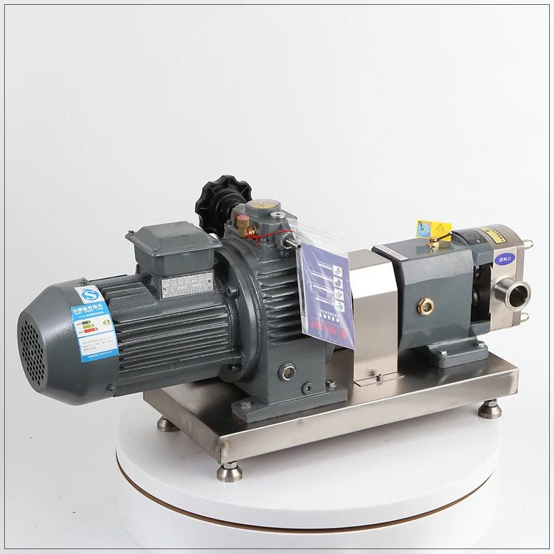 Роторный насос высокой вязкости сироп медовый перекачивающий санитарная